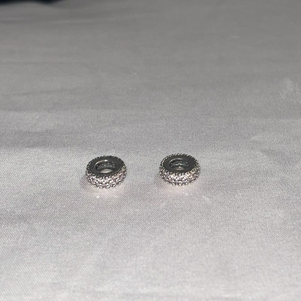 Pandora Pink Spacers, Set of 2